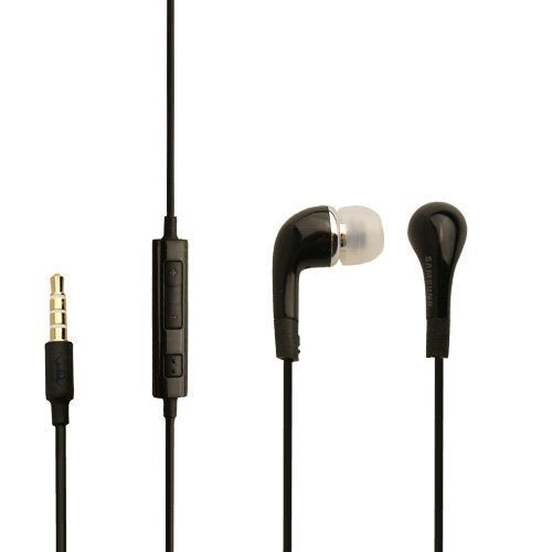 Samsung EHS64 Original Wired Earphones with Mic | 3.5mm In-Ear Headphones | Deep Bass & Clear Sound | White
