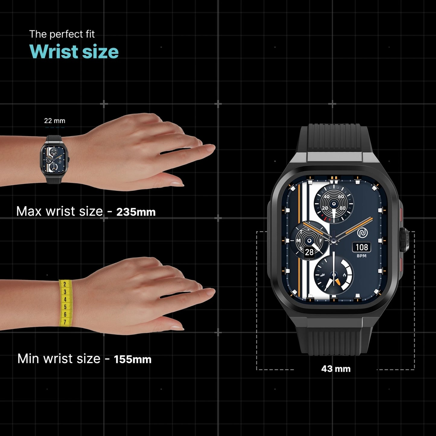 Noise ColorFit Thrill Smartwatch